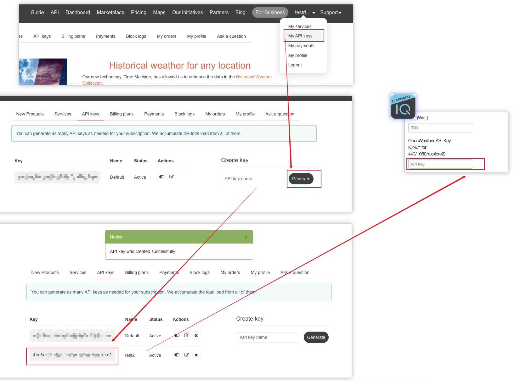 OpenWeather Register